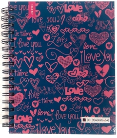 CUADERNO ESQUELA ROMANTIC CITANOVA 120 HOJAS RAYADO - comprar online