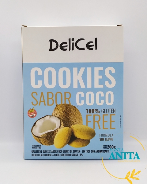 Delicel - Galletitas de coco - 200g