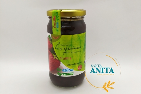 Las Quinas - Mermelada sin azúcar de frutilla - 420g