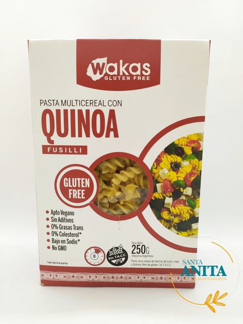 Wakas- Pasta multicereal con Quinoa- 250g