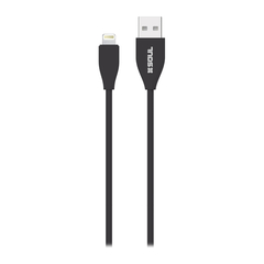 Cable Usb Soft 1 Mts 2.0 Soul Lightning P/ iPhone Y iPad