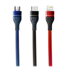 Cable Usb Soul Full Jean ó Denim 1 Mts ficha Micro USB