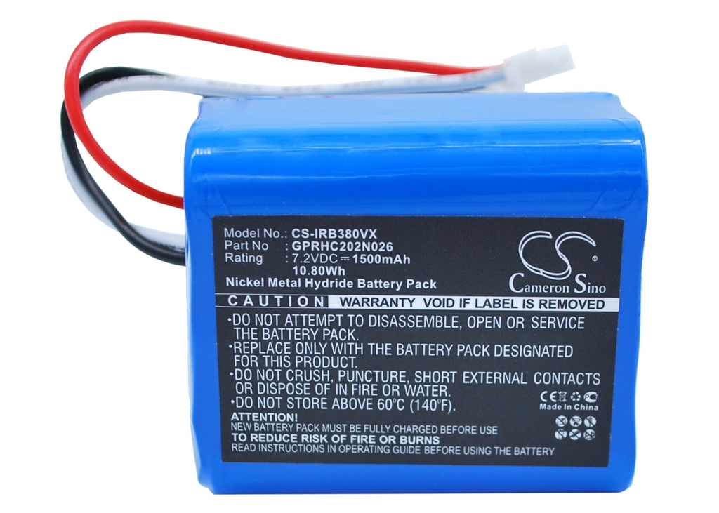 NiMH-batería - 3300mAh (6V) para aspiradora robot autónomo de limpieza  Ecovacs Deebot D76 - Electropapa