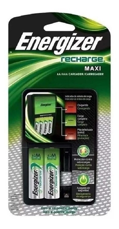 Cargador Energizer Cargador Maxi con 2 AA 1300 mah