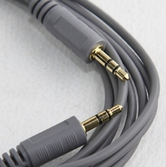 Cable Audio Estereo 1 mts Mini Plug 3.5 mm a 3.5mm MACHO a MACHO - comprar online