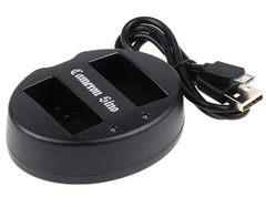 Cargador De Bateria Dual USB LP-E8 p/ Canon t2i, t3i , t4i ,t5i