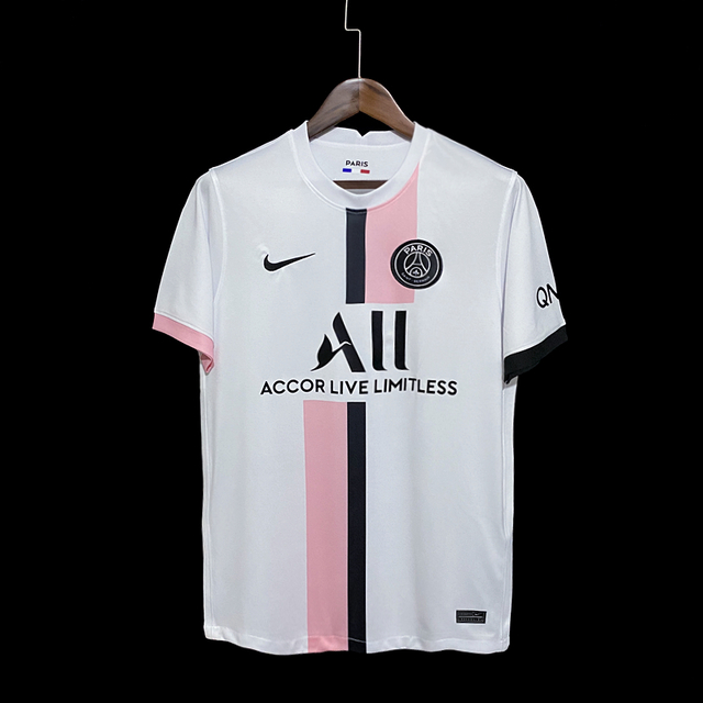 camiseta rosa do psg