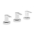 Estalgrif Jena Bicolor bidet cromo blanco