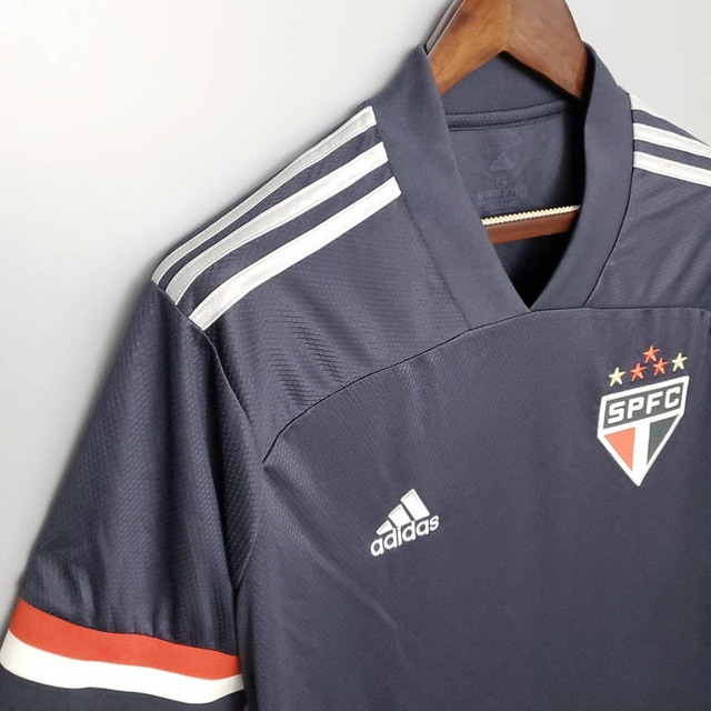 camisa sao paulo cinza