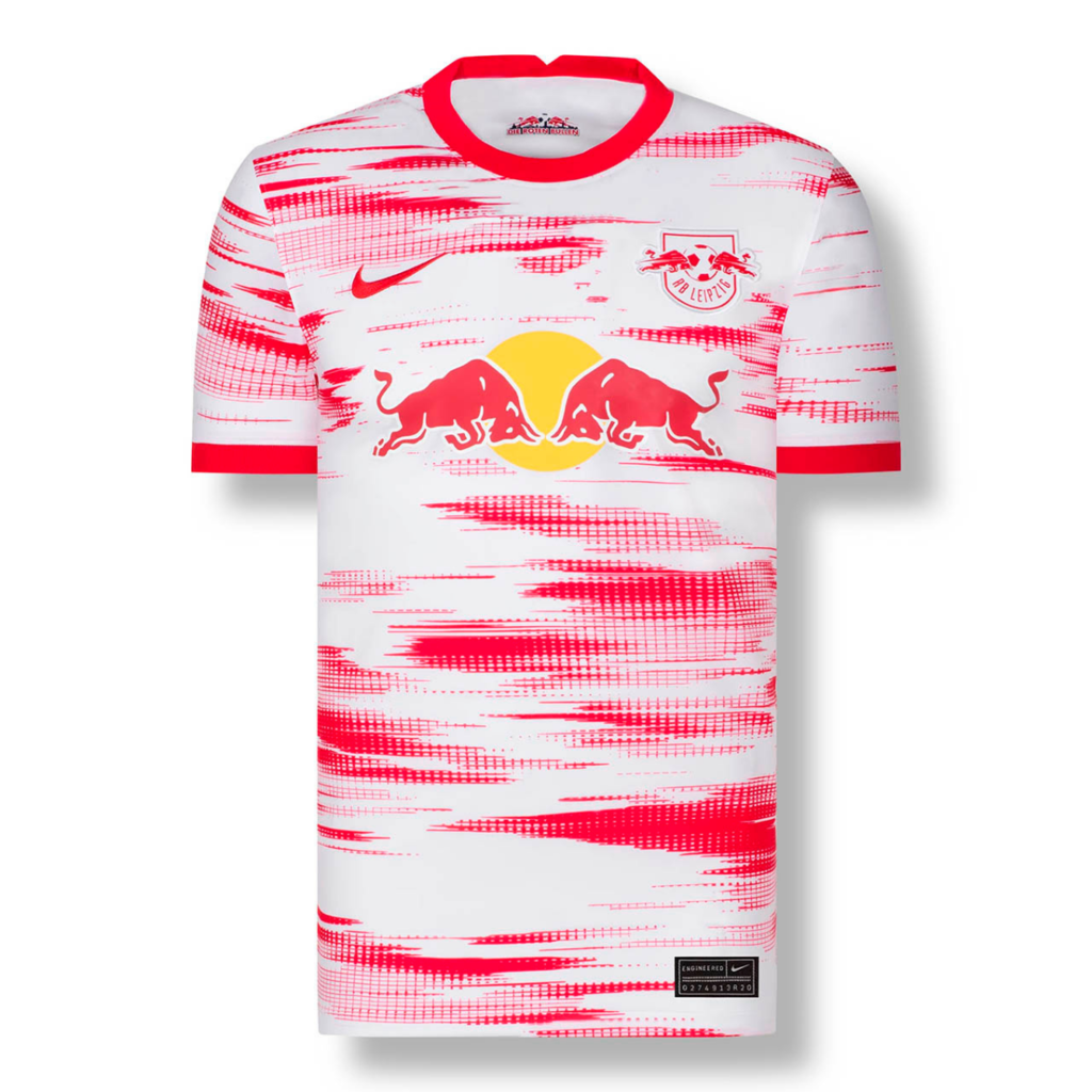 Camisa Leipzig Red Bull Home I 21/22 Torcedor Nike Masculina - Branca