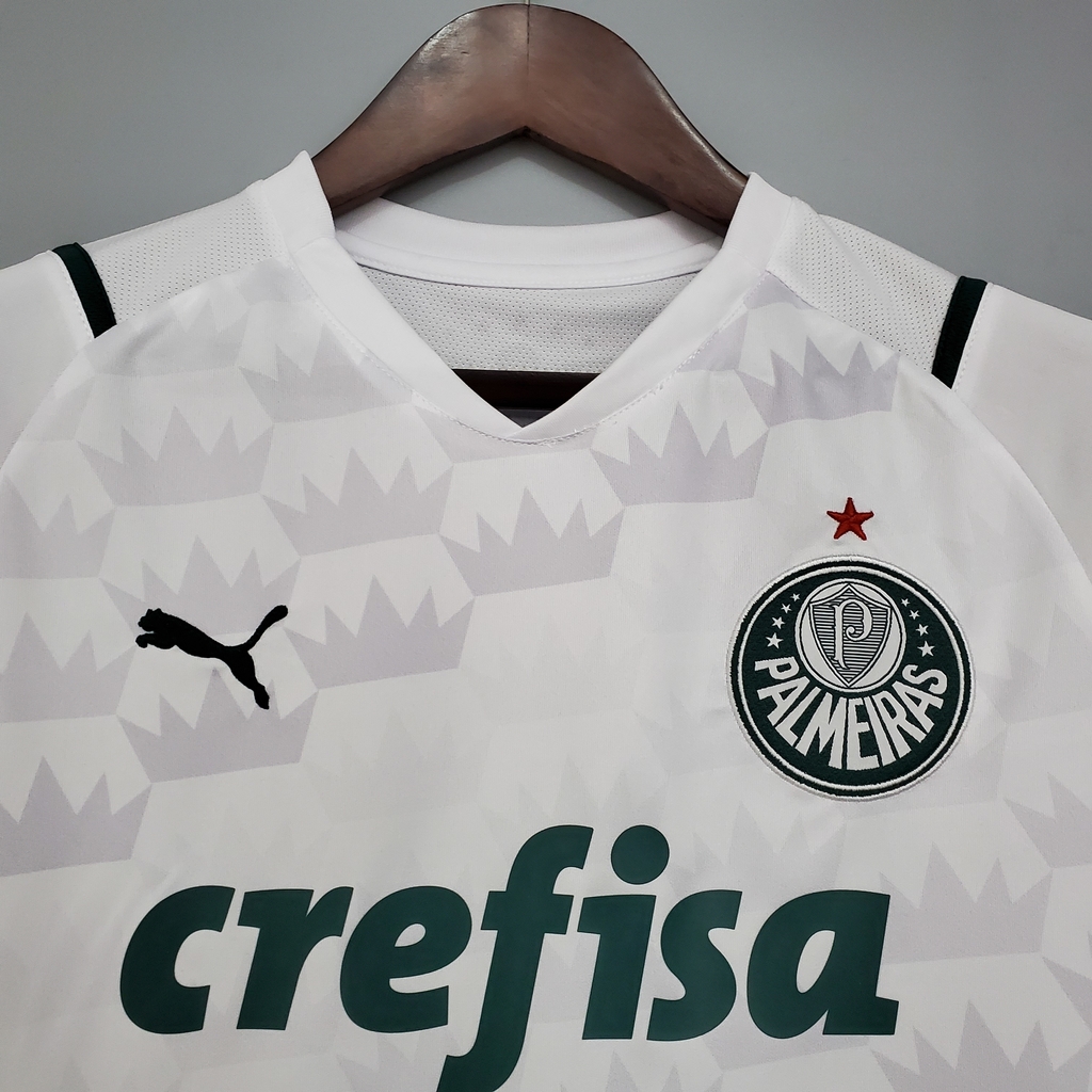 Camisa Palmeiras II 21/22 Torcedor Puma Feminina - Branca