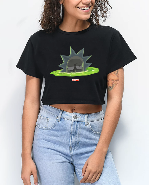 rick and morty t shirt cropp