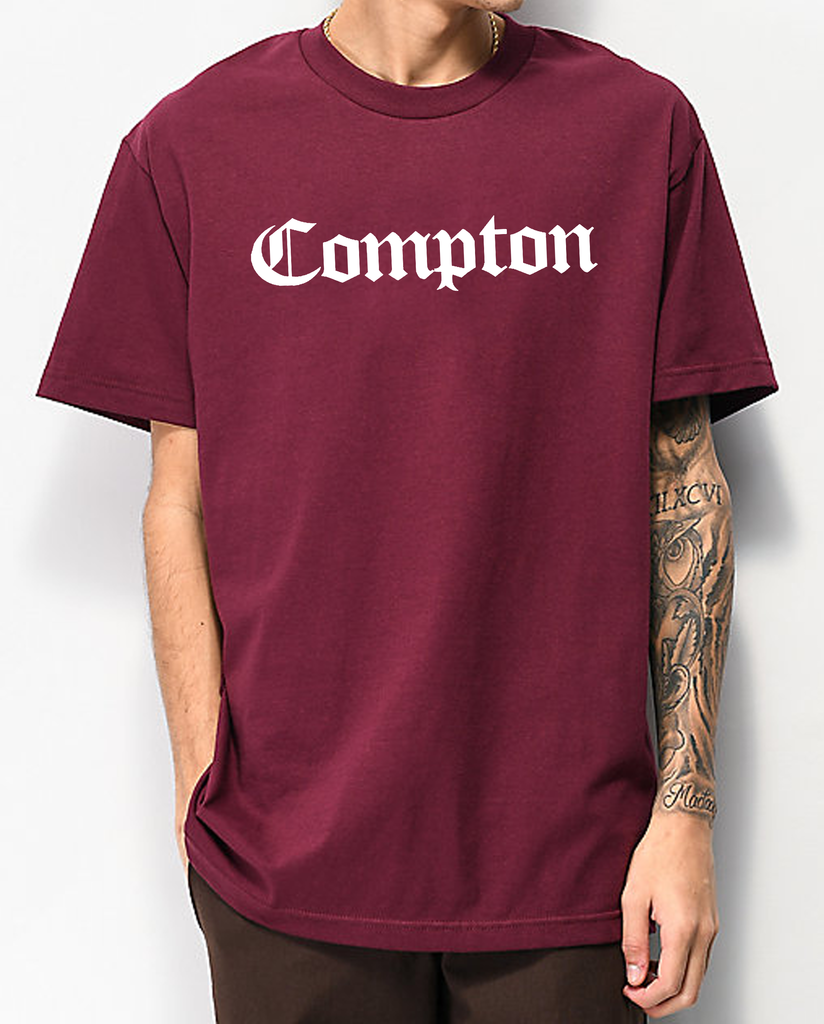 camiseta compton rosa