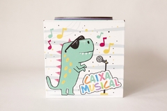 Caixa Musical Personagens Canções - MDF - 14 peças Ilustradas na internet