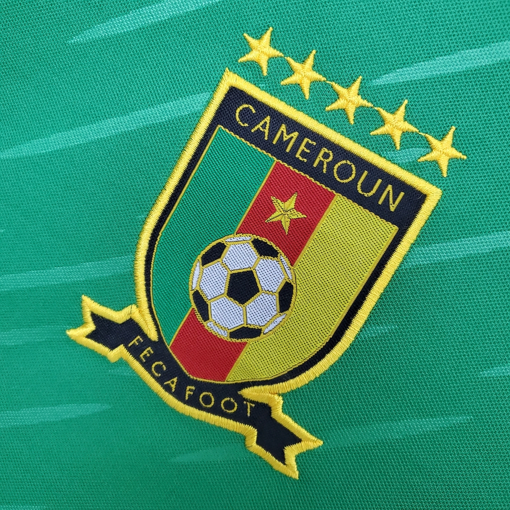 camisa seleção camarões 2018
