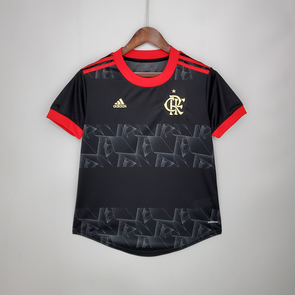 camisa do flamengo preta e verde feminina