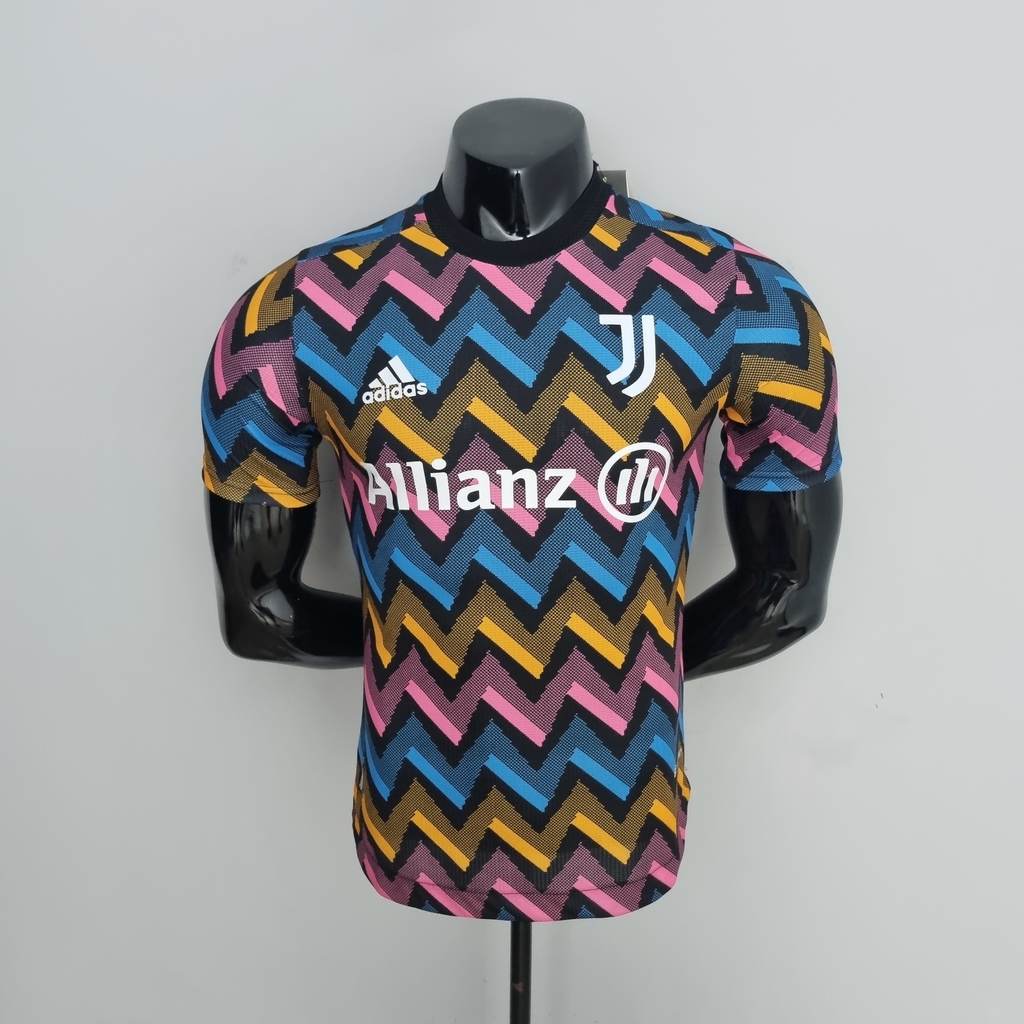 camisa pré jogo juventus