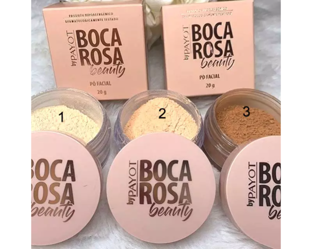 Pó Facial Solto - Boca Rosa Beauty By Payot - Ousada Make e Cosmétic