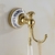 Kit Banheiro Vintage Retrô Dourado c/ Porcelana Lindíssimo 80310GP - comprar online