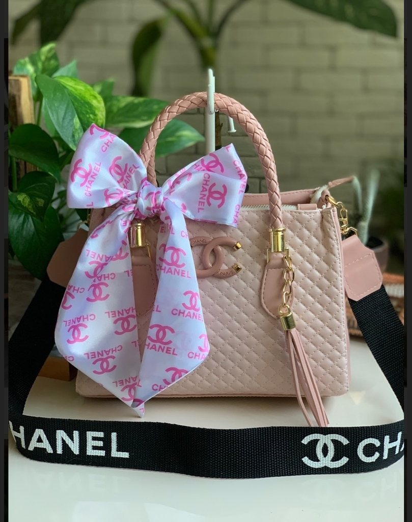 rose chanel bolsa