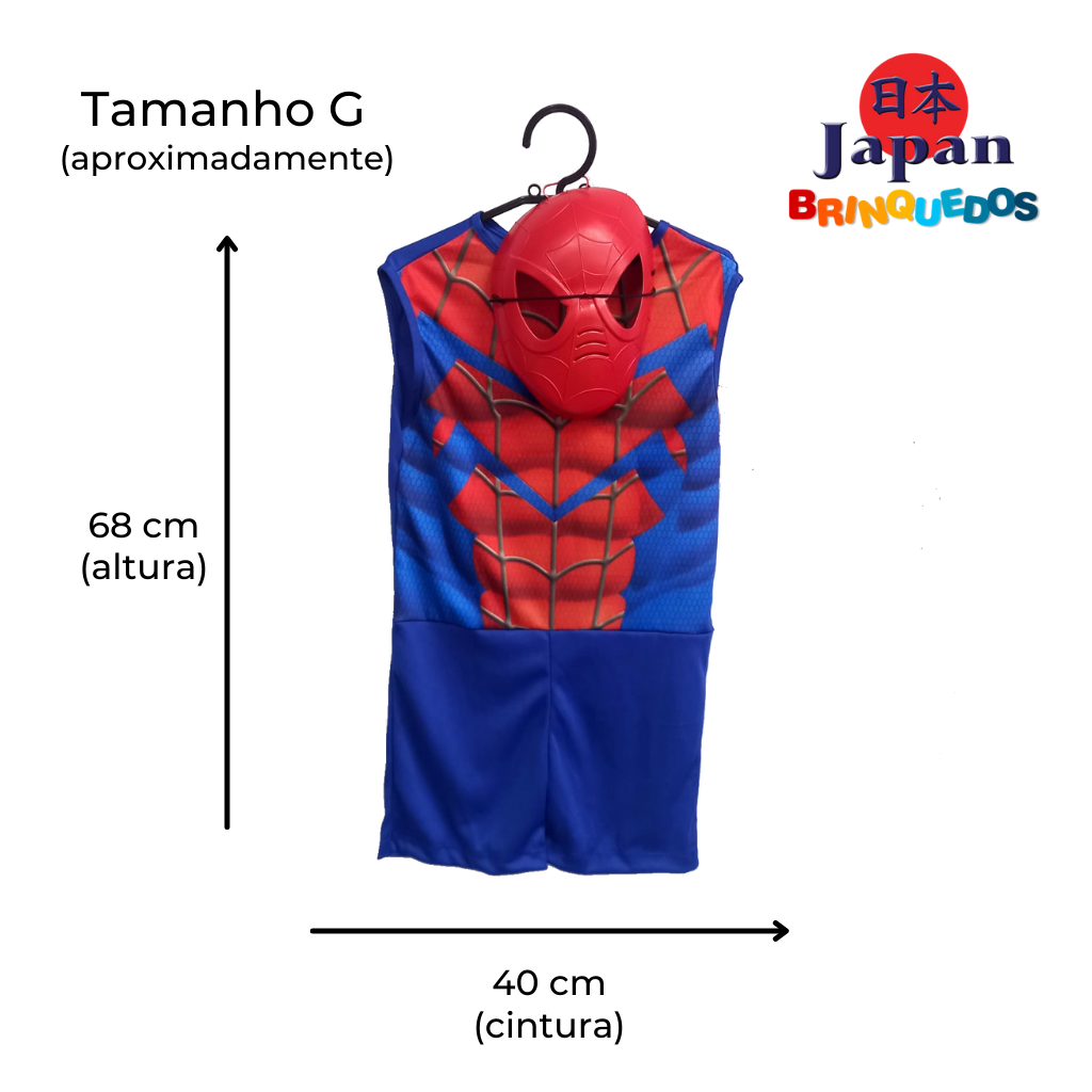 Fantasia Homem Aranha - Comprar em Japan Brinquedos