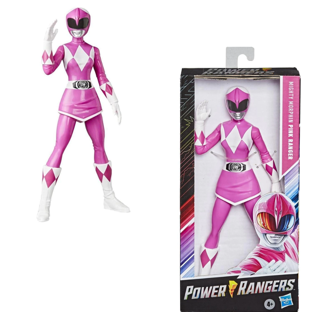 Boneco Power Rangers Mighty Morphin Ranger Rosa - Hasbro E7900