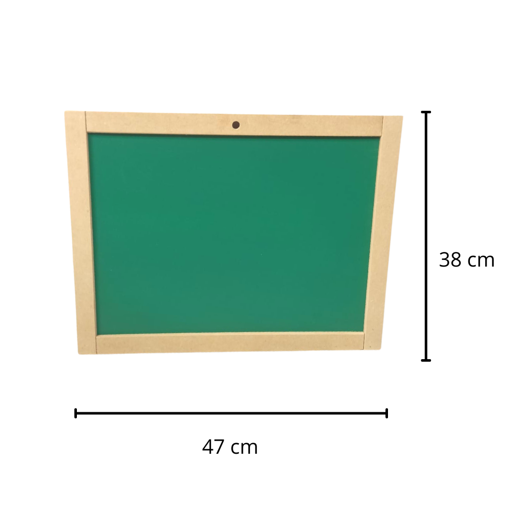 Quadro Verde Pequeno 25x33cm - Brinquedos ALF