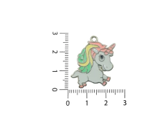 Unicornio Bebe Esmaltado x 5 unidades - comprar online