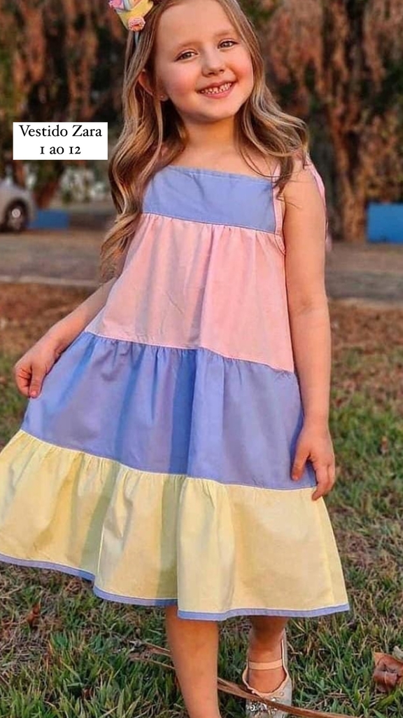 Vestido Zara - Comprar em Lulela Moda Infantil