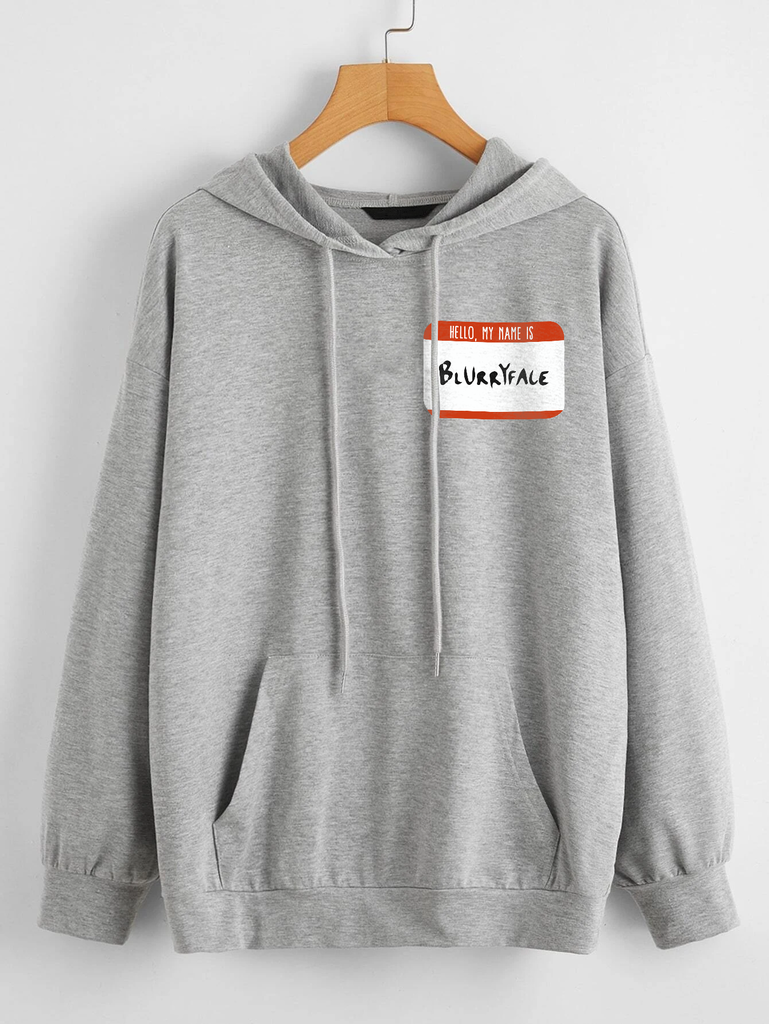cotton pullover moletom com capuz