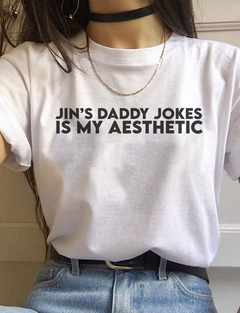 Camiseta BTS - Jin's Daddy Jokes