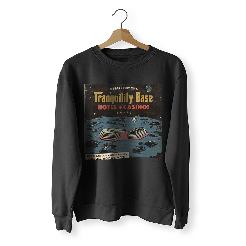 tranquility base hotel & casino camiseta