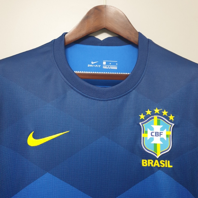 camisa azul cbf