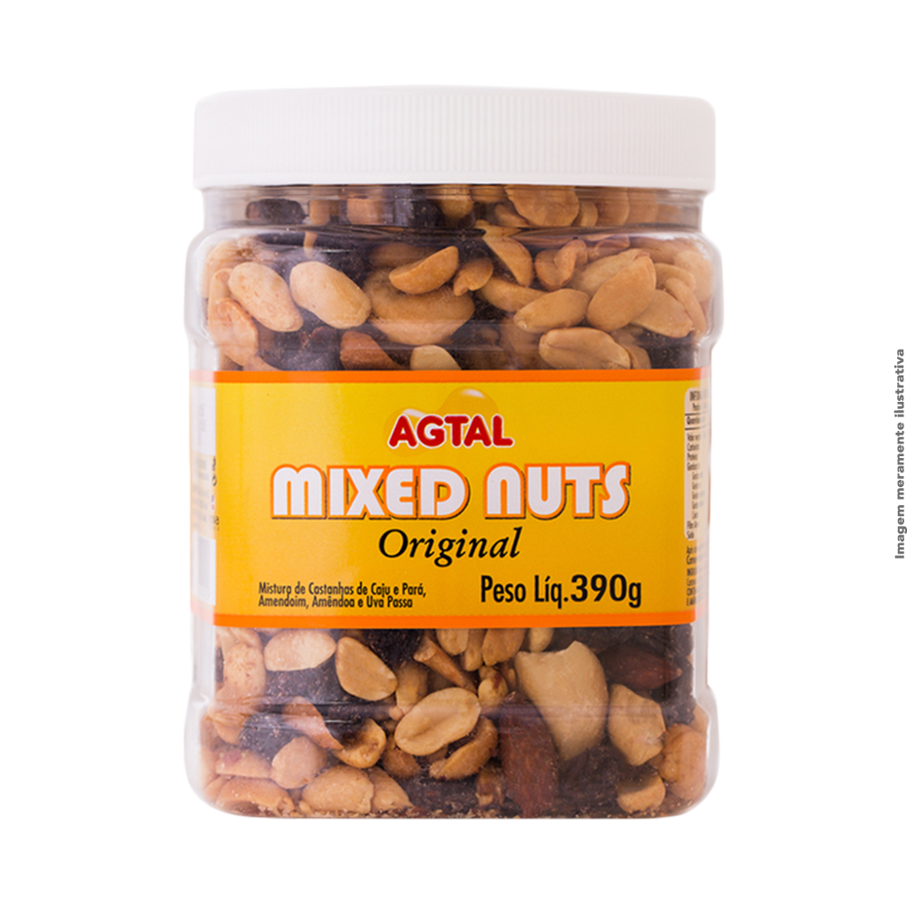 Mixed Nuts Original 390g Agtal
