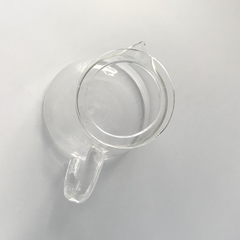 Té para dos. Tetera y vasos en vidrio. - Almacén de té