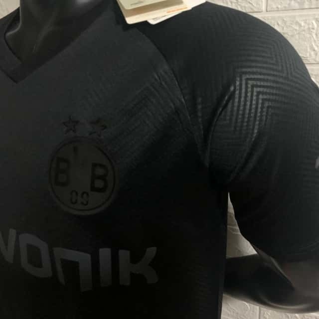 Camisa Borussia Dortmund 19/20 Preta - Puma - Especial 110 Anos