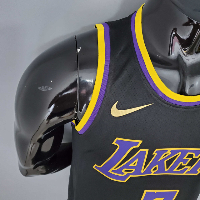 camisa lakers preta nike