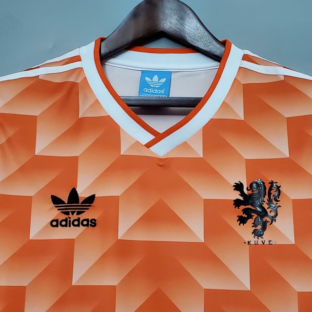 Camisa Holanda Retrô 1988 Laranja - Adidas