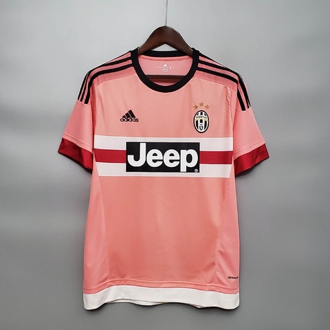 Camisa Juventus Retrô 2015/2016 Rosa - Adidas