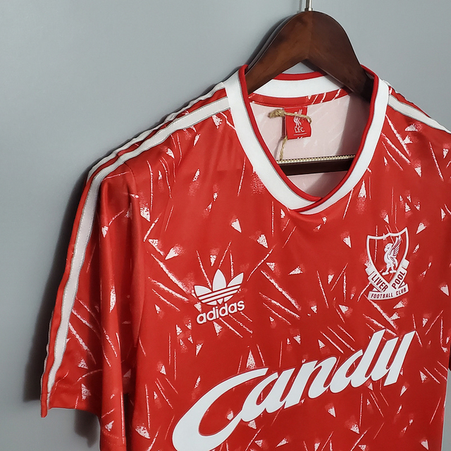 camisa liverpool 1990