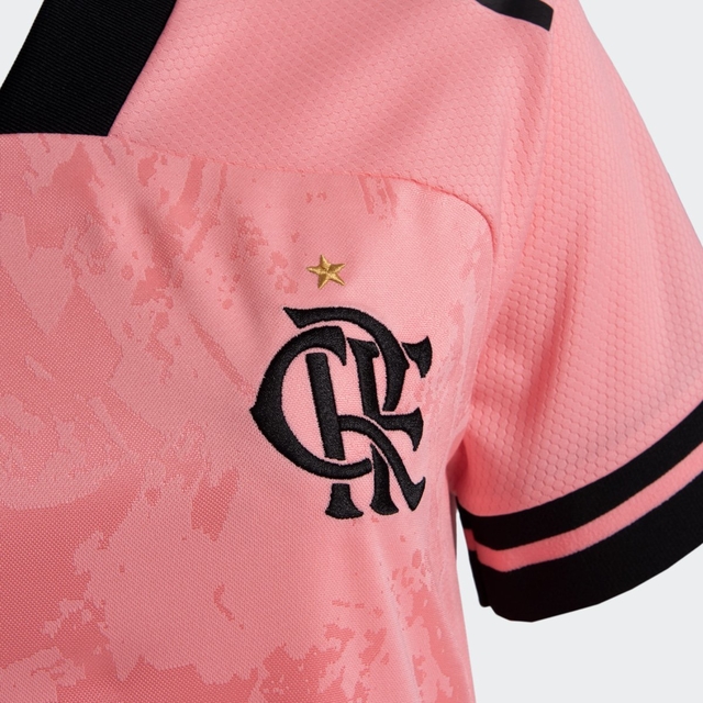 Camisa Flamengo Outubro Rosa 20/21 - Feminina Adidas | FutLoja IDC