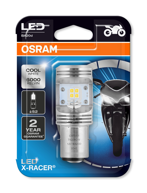 Foco OSRAM H4/HS1 LED X-Racer® Moto - Osram Mexico