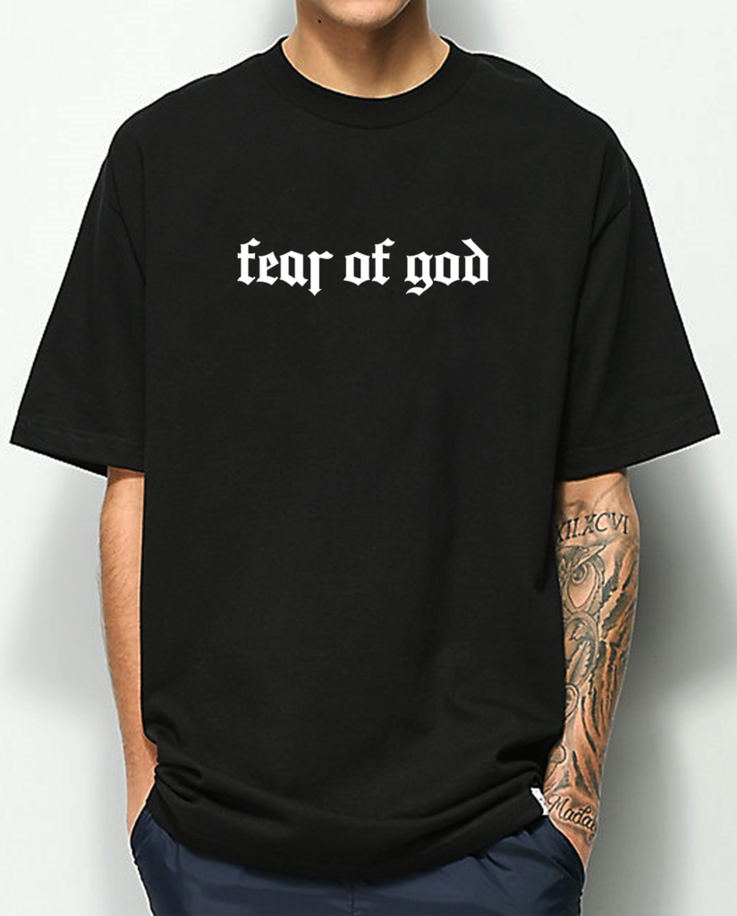camiseta fear of god nike