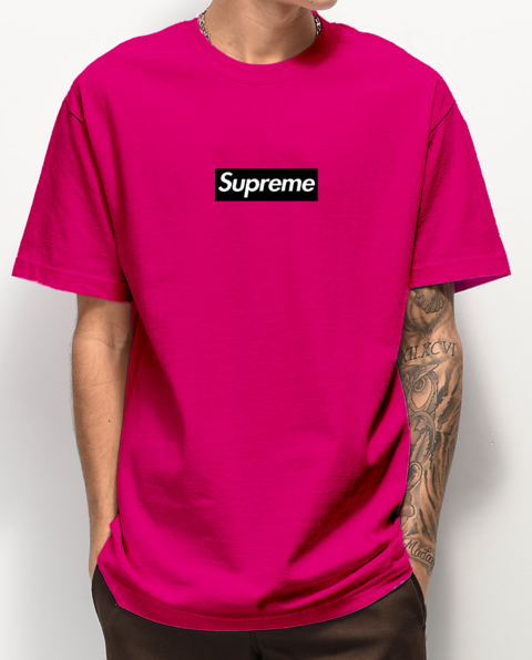 blusa supreme rosa