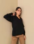 Sweater Negro Glaseado - YAMBANI
