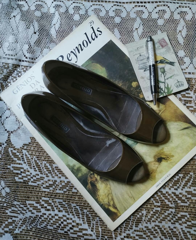 Sapato de couro Corello - Sampa Époque Brechó