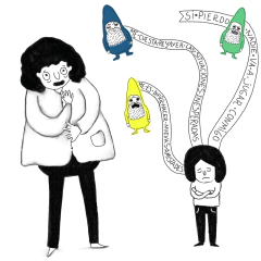 Con la Mochila llena de enojos en internet