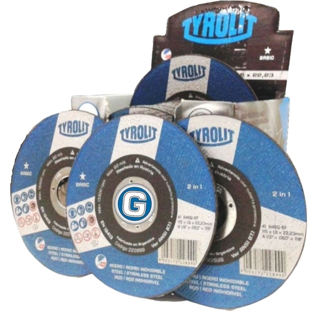 Tyrolit Basic - Dischi Da Taglio Per Pietra 300x3,5x20 Mm | Confezione Da 10 Pezzi, Mola Diritta - 4