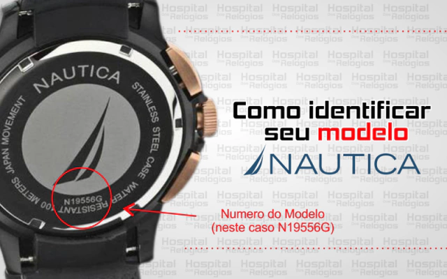 Pulseira Original Nautica N14536 - Hospital dos Relógios