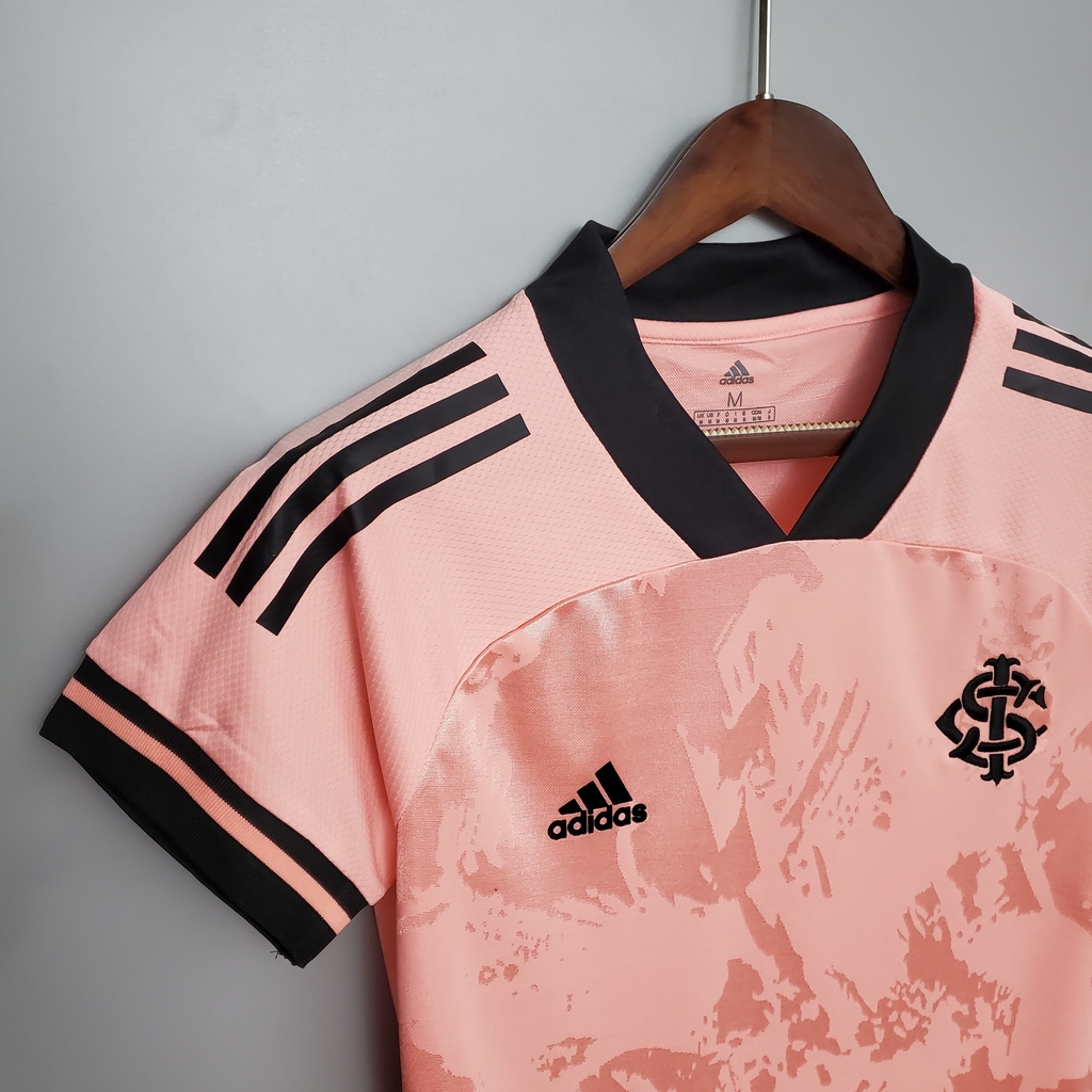 camiseta nova rosa do inter